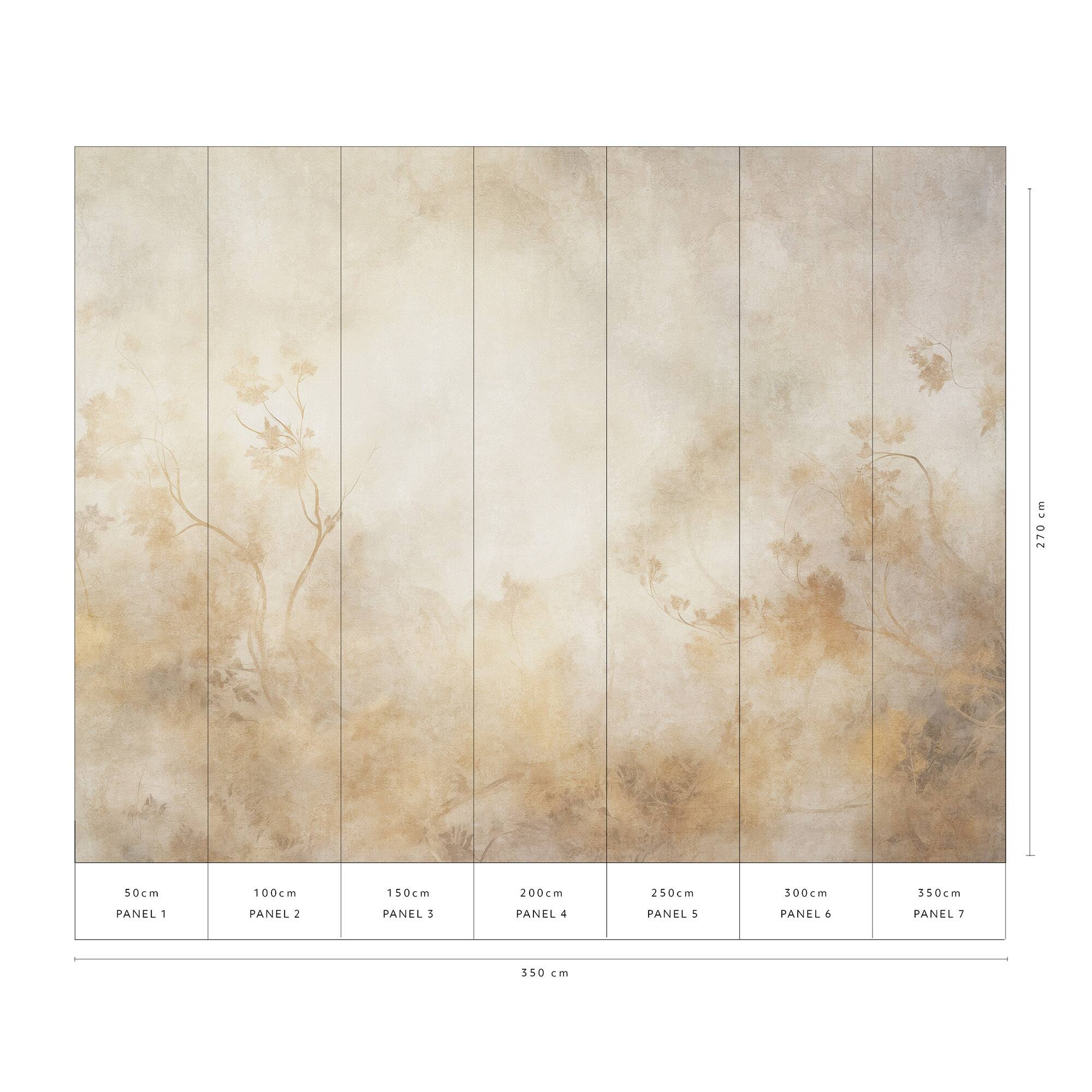 Designs Direct Golden Murmur Gold Mural